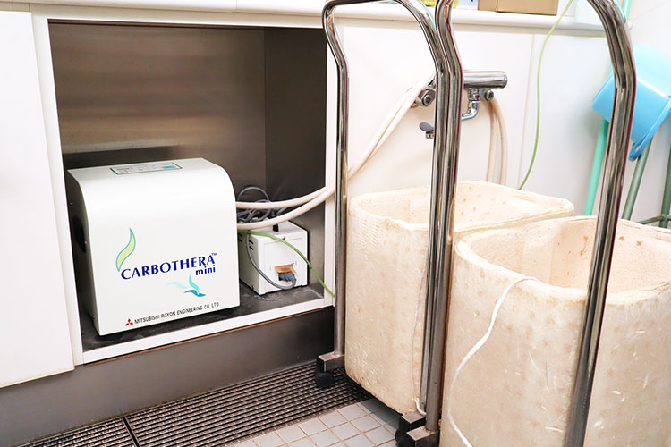 高濃度炭酸泉療法